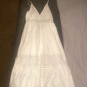 Simplee brand white dress
